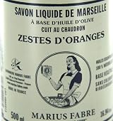 Marius Fabre Savon De Marseille Liquid Soap Orange Zest 500ml Vegetable Oil view 2