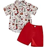 LAGKIYOJ Toddler Boy Summer Clothes Short Sleeve Hat Print Shirt Shorts Cinco De Mayo Baby Outfit Mexican Baby Clothes