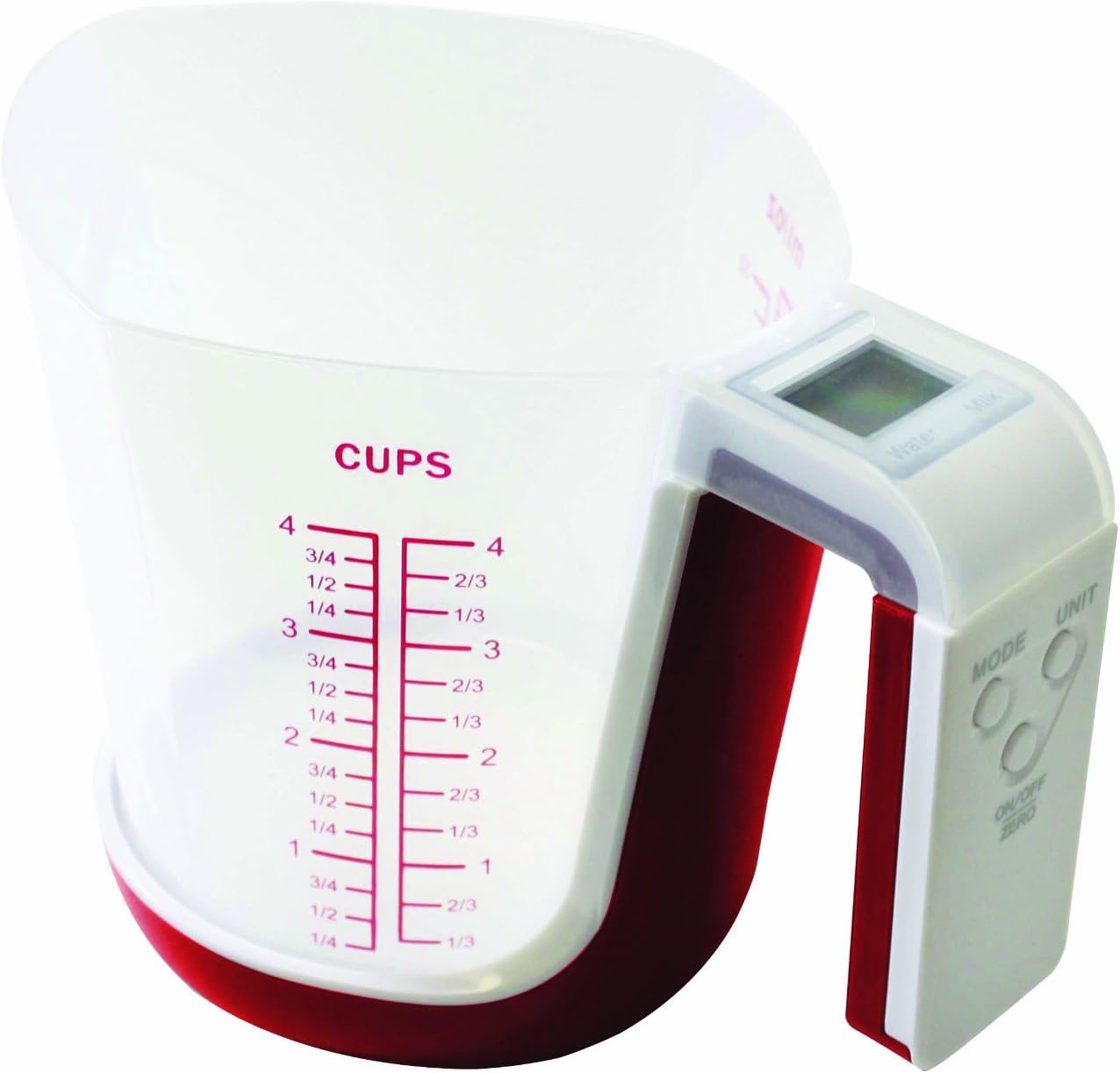 Prochef Electronic Kitchen Measuring Jug Scale,Red Amazon.co.uk