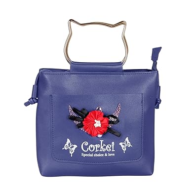 Beautifull black matel handel and sling bag