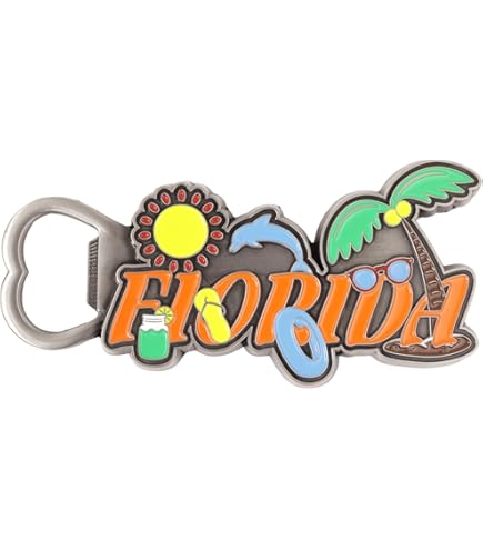 Florida USA 3D Bikini Donna Frigorifero Magnete Birra Bottiglia Apri