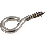 Hillman 4276 Stainless Steel Screw Eye (#4 x 2-3/16" x 5/8" Eye Inner Diameter)