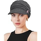 Awefeel Chemo Headwear Viscose Newsboy Cap for Women Winter and Spring Hats