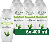 Simple Gentle Care Conditioner 6x400ml – Brand Simple, No Fragrance