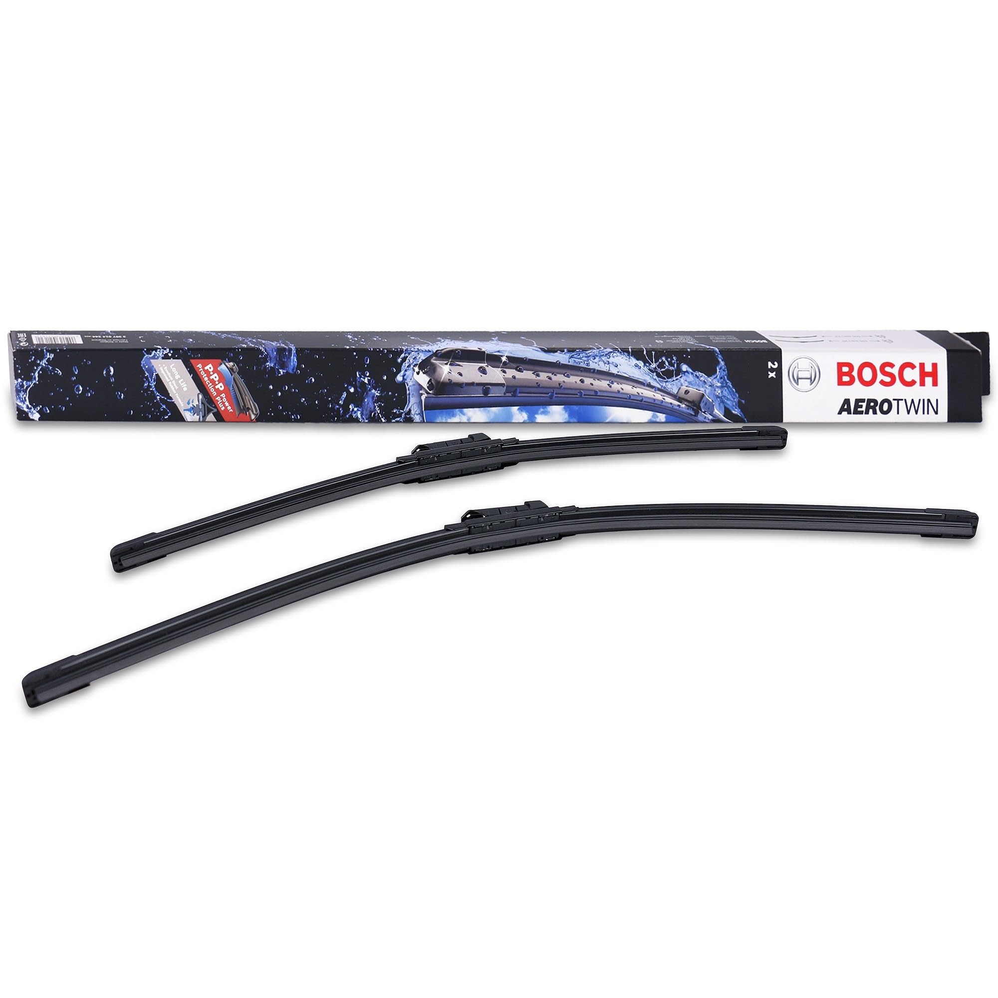 1x Set (2 Stück) Original BOSCH Aerotwin A620S Wischer Wischerblatt Wischerblätter Scheibenwischer Scheibenwischerblätter vorne