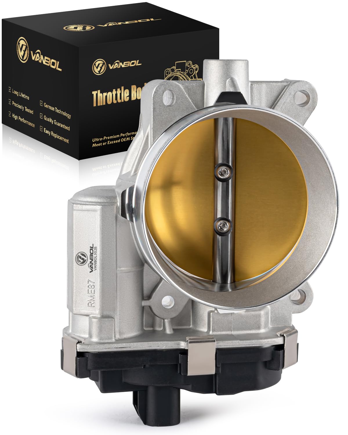 Photo 1 of VANBOL Electronic Throttle Body Fit for 2009-2015 Chevy Silverado Suburban Express Avalanche Tahoe Trailblazer GMC Sierra Yukon Envoy Savana Cadillac Escalade ESV EXT CTS 4.8L 5.3L 6.0L 6.2L 12601387