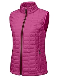 Little Donkey Andy Women's Puffer Vest, Lightweight