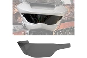RUNNING PANTHER Headlight Lens Cover for Harley, Front Headlamp Protection Cover Waterproof Anti-scratch Lenses Guard for Har