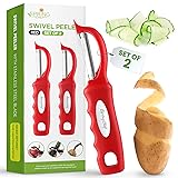 Spring Chef Professional Red Swivel Vegetable