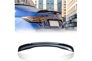 Xprite Rear Spoiler Compatible with 2021-2026 Honda Civic Sport Spoiler 11th Civic Sedan Rear Spoiler Wing, JDM Style ABS Material- Carbon Fiber Pattern