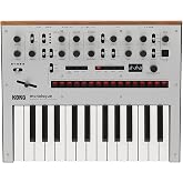 Korg monologue Monophonic Analog Synthesizer w/ 16-step Sequencer - Silver