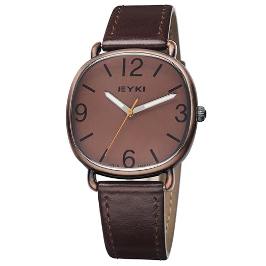 Analogue Brown Dial Unisex Watch (EYKI COFFEE01)