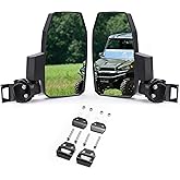 A & UTV PRO Side View Mirrors Compatible with 2014-2021 Polaris Ranger XP 1000 900 570 Crew Diesel with Pro Fit Cab,Adjustabl