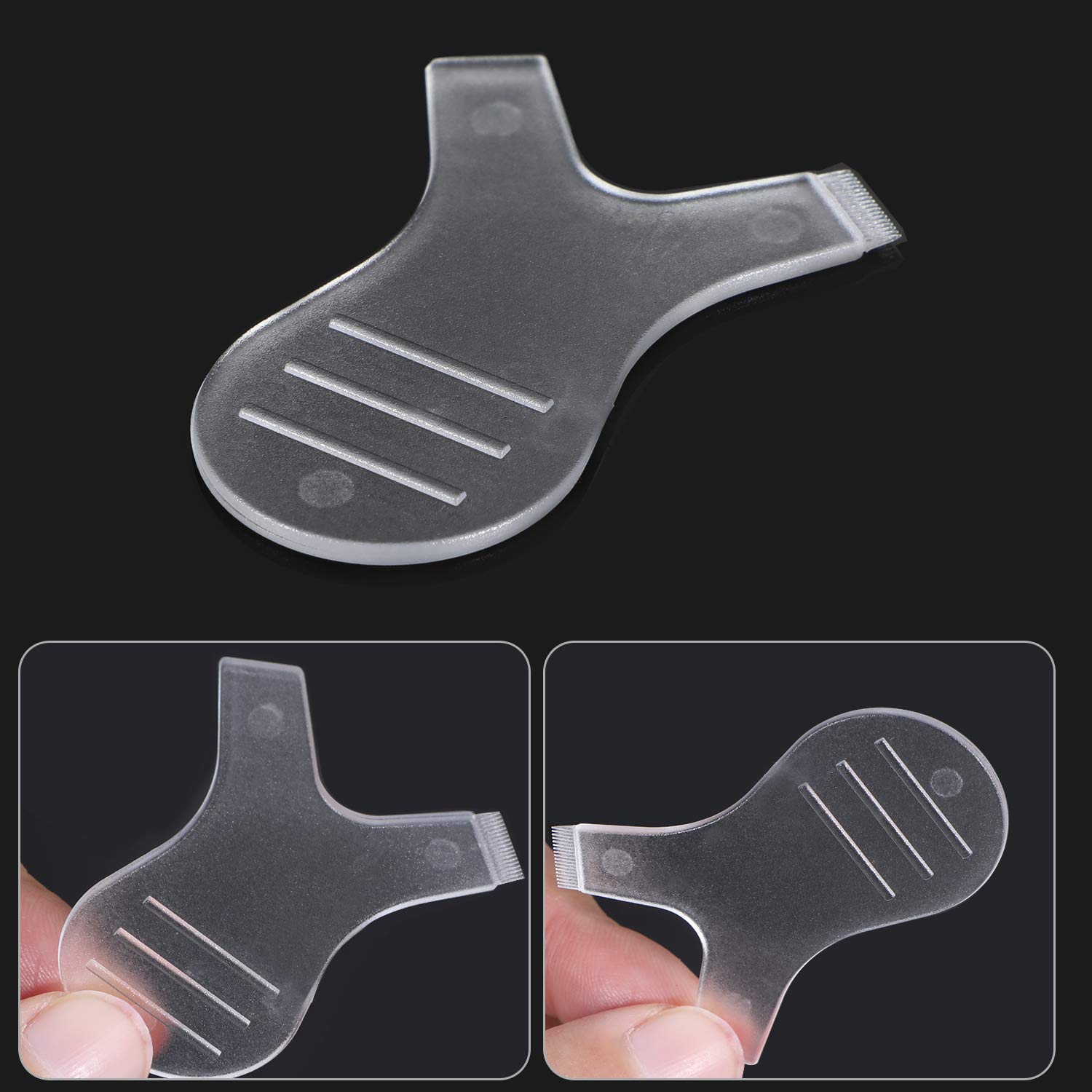 30 Pieces Y Shape Eyelash Brush Perm Lash Lift Brush Silicone Grafting Eyelash Lift Brush for Eyelash Extension Makeup Tool : Beauty