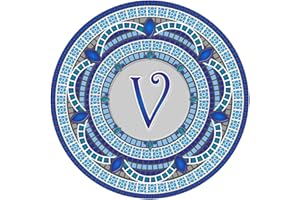 Skip's Garage Custom Monogram Decorative Pool Art - Mosaic Pool Art - Choose Your Size & Personalization - Easy Drop-in Installation