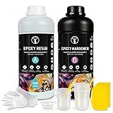 ResinAngel 64oz Epoxy Resin Kit - 1:1 Crystal Clear