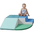 Factory Direct Partners SoftScape Toddler Playtime Corner Climber, Indoor Active Play Structure for Toddlers and Kids, Safe S