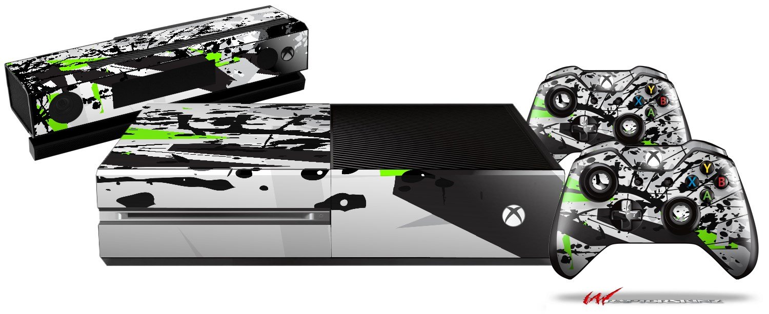 Baja 0018 Lime Green Bundle Decal Style Skin fits XBOX