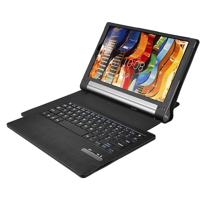 KuGi Lenovo Yoga Tab 3 Pro 10 funda con teclado, teclado ...
