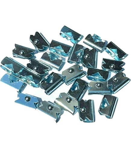 Auveco Metal Upholstery Clips For GM – 416629 Replacement, Qty 50, Zinc Finish
