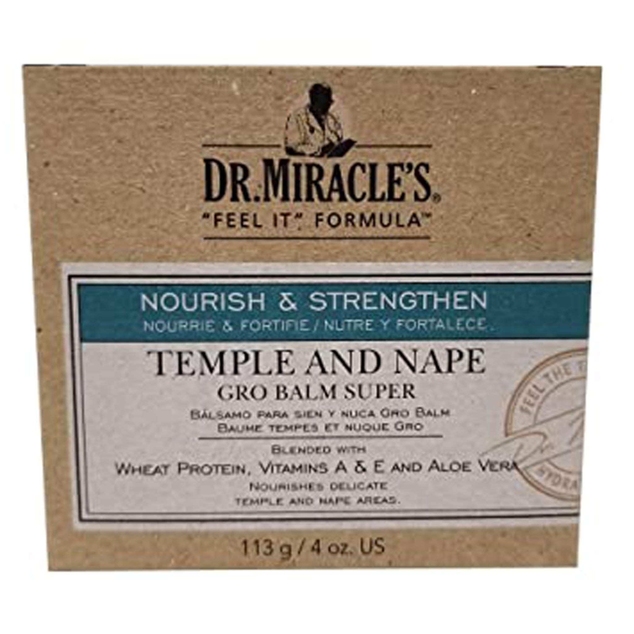 Dr. Miracles Strengthen Temple & Nape Balm 120 ml Super