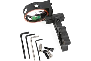 3 Pin Compound Bow Bow Sight, .019” Fiber Optics Adjustable Bow Sight for Hunting Competition Practice