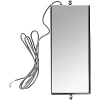 7\"x16\" Heated West Coast Mirror With Lower Convex Mirror