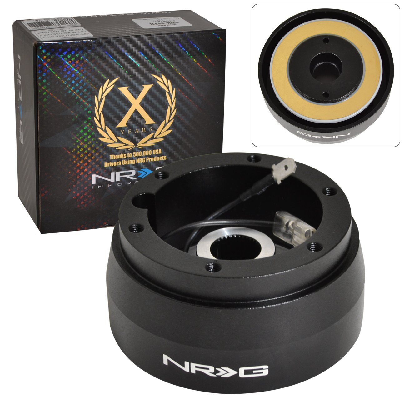NRG Black Short Steering Wheel Hub For Nissan Datsun 620 720 240z 260z