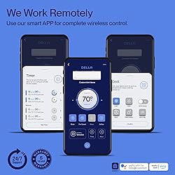 DELLA Optima Series 18,000 BTU Wifi Mini