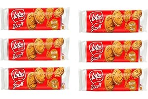 MIALO TRUSTED TRADERS Lotus Biscoff Sandwich Cookies, Biscoff Cream, 15 Cookies per pack, 5.29 Ounce (Pack of 6-31.74 OZ) comes in mialo box