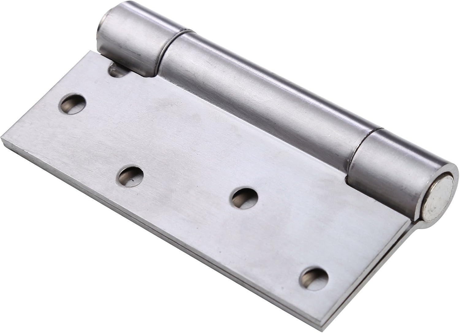 UHPPOTE 4 inch Stainless Steel Single Spring Door Hinge Automatically Closed Comfortable (Pack of 1 Pair) - Image 5