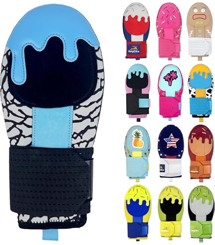 Baseball Sliding Handschuh - Gleithandschuh Mit Schutzplatte Für Baseball & Softball | Beidhändig Tragbare Schutzhandschuhe