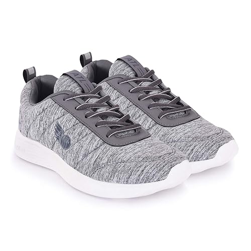 action grey running shoes