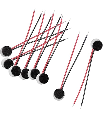 Amazon.com: Dahszhi MIC Electret Condenser Stereo Microphone 6mm