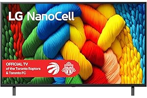 LG 75-Inch NANO80 4K Smart TV - α7 AI Processor 4K Gen 8, Alexa Built-in, HDR10, HGIG, ALLM, WebOS 25, Magic Remote (75NANO80
