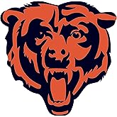 NFL Siskiyou Sports Fan Shop Chicago Bears Auto Decal 8 inch sheet Team Color