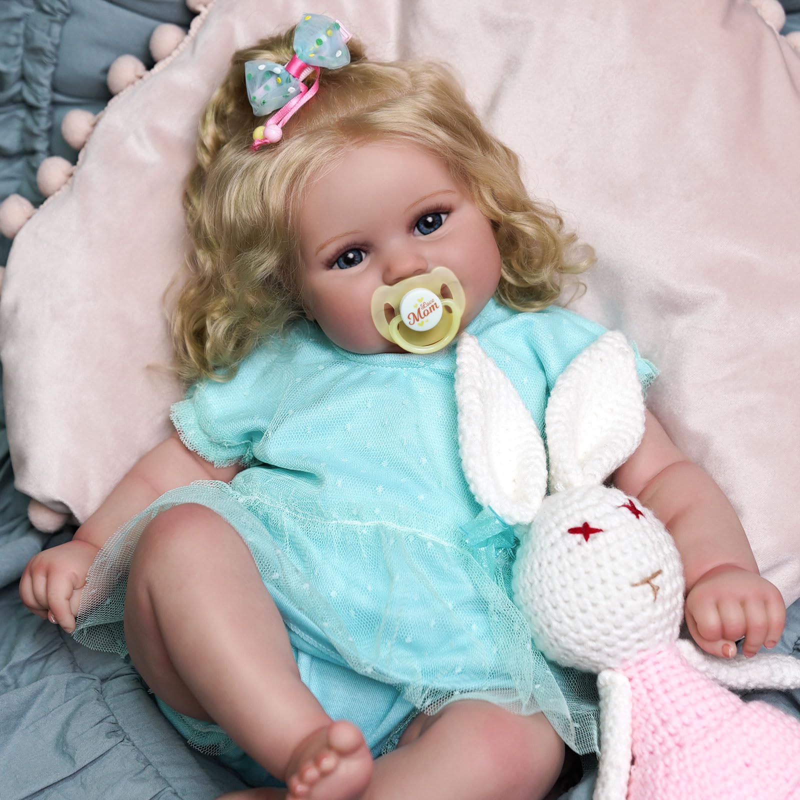 JIZHI Reborn Baby Doll - 20 Inch Realistic Newborn Doll With Gift Accessories