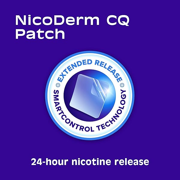 NICODERM CQ NICOTINE PATCHES TO HELP STOP SMOKING WITH BEHAVIORAL SUPPORT PROGRAM, 14MG, STEP 2-21 COUNT