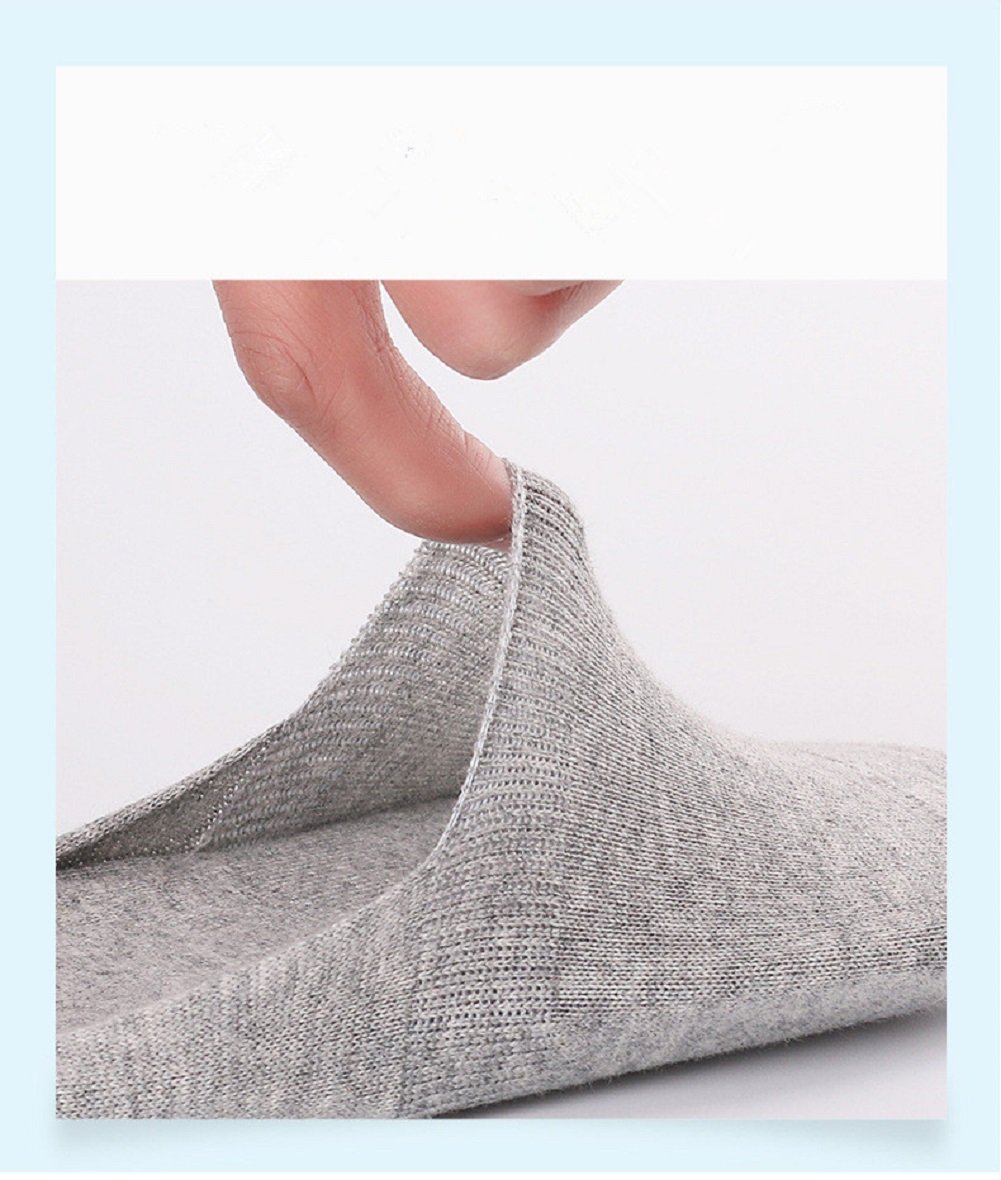 Women\'s Low Ankle Casual Socks No Show Breathable Socks 5-6 Pairs Comfortable Cotton Socks(Plain-short)
