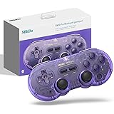 8Bitdo SN30 Pro Wireless Bluetooth Controller with Joysticks Rumble Vibration USB-C Cable Gamepad Compatible with Switch,Wind