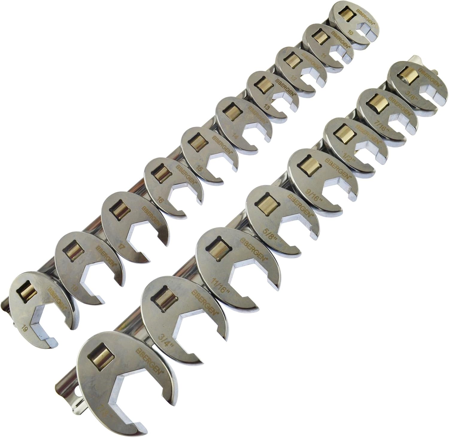 Crowfeet Wrench Crow Foot Spanner 3/8" dr Metric and Imperial AF SAE