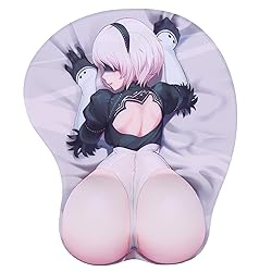 Boo Ace 2B PP Anime Mouse Pads with Wrist Rest