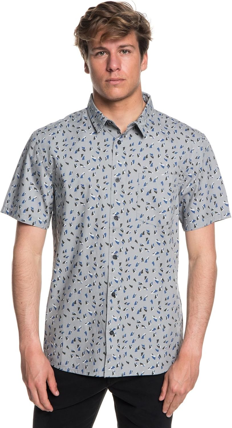 Quiksilver Mens Akan Waters Button Down Shirt