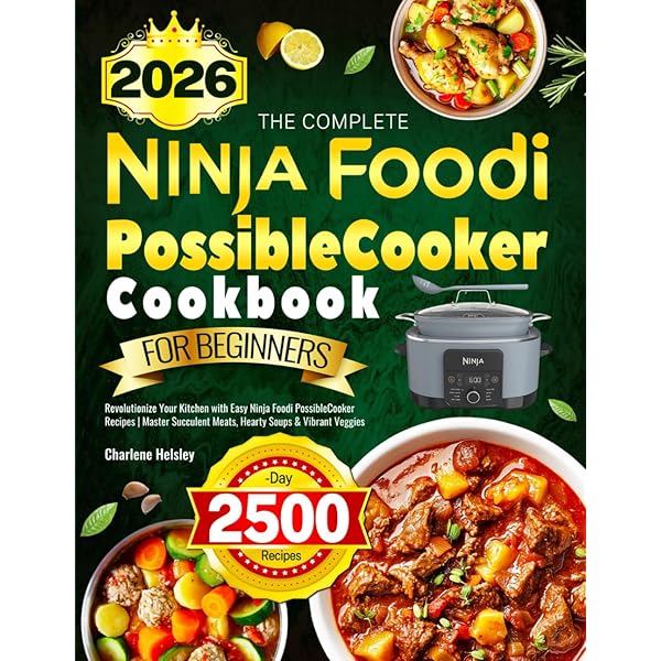 Ninja MC1101 Foodi Possible Cooker Pro Cookbook for Beginners