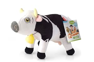 La Granja DE ZENÓN Vaca Lola 8 in. | Musical Stuffed Animal Soft and Huggable | El Reino Infantil