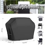 Estefanlo BBQ Cover Waterproof Heavy Duty 170x61x117 cm Large view 3