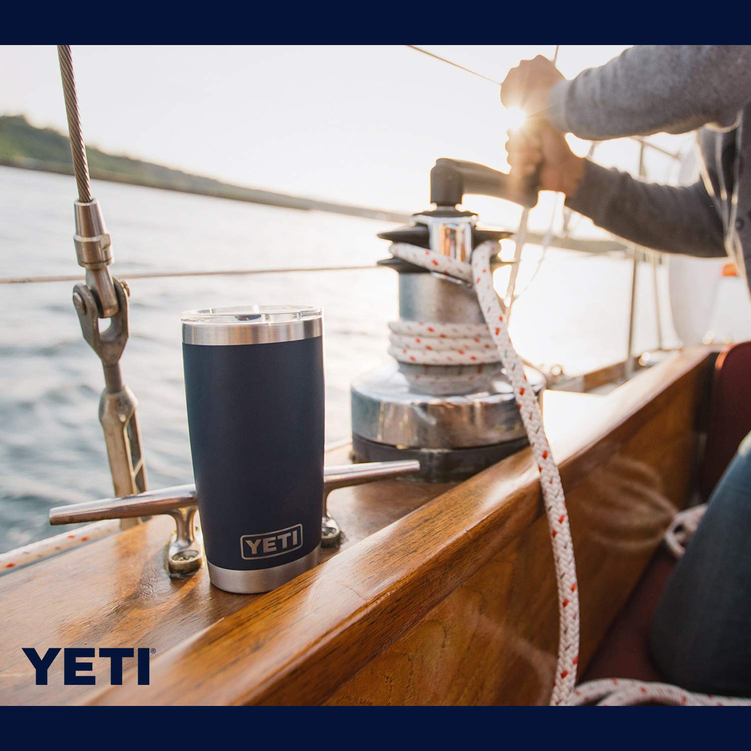 YETI Rambler 20oz Tumbler Stainless Steel Vacuum Insulated with MagSlider Lid