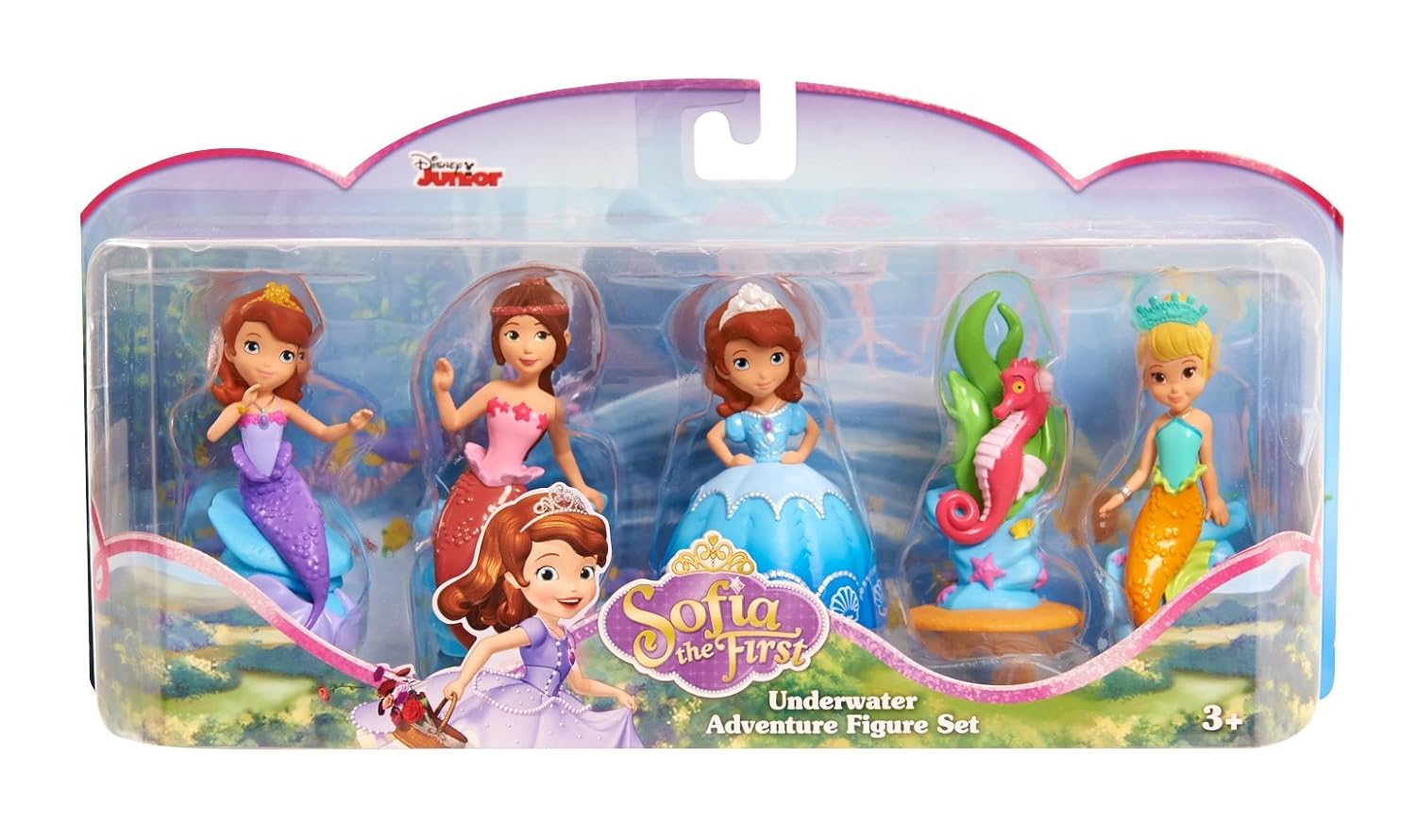 Disney Sofia The First Royal Friends Mermaid Figure Set