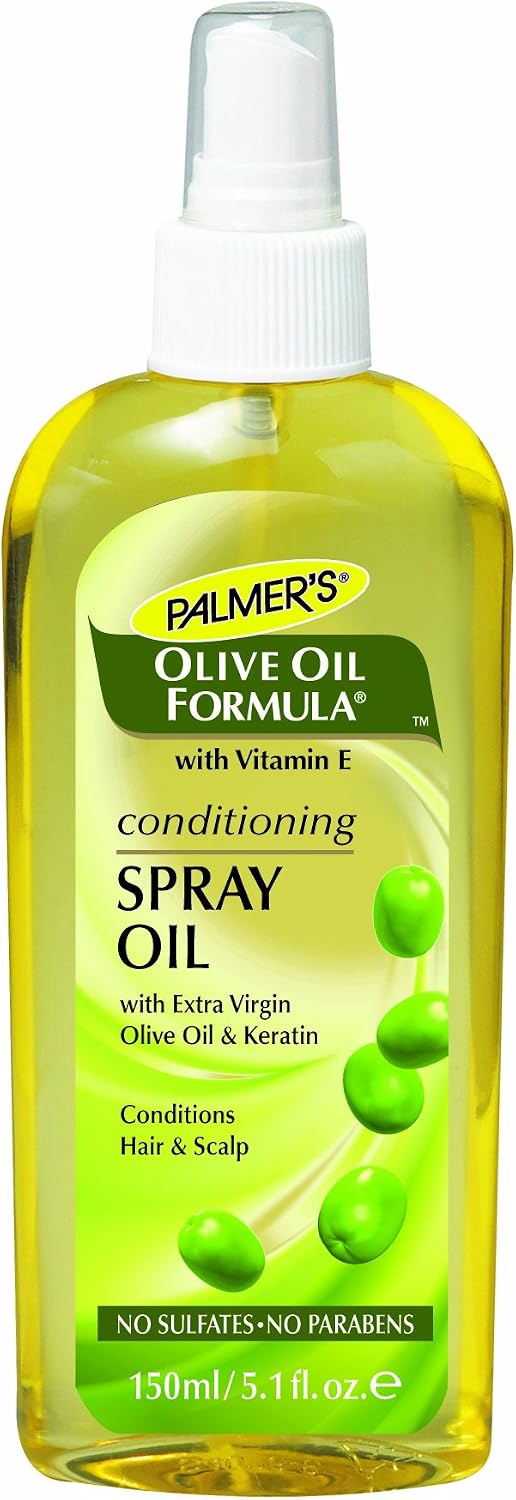 Palmer's Olive Oil Formula Conditioning Spray Oil 150ml pack of 2, Clear, 300 ml (Pack of 1)