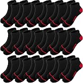 Bemeol Boys Socks 18 Pairs Boy Ankle Socks Soft Athletic Running Sports Low Cut Breathable Casual Sock for Little Big Kids